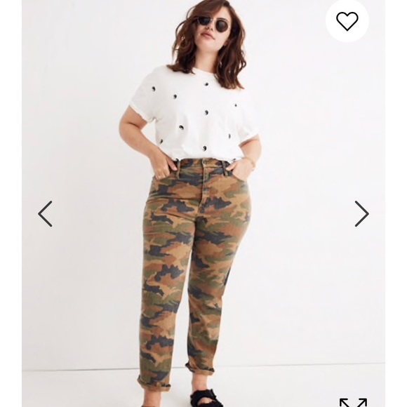madewell camo jeans